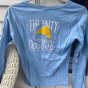 Light Blue Vintage Salty Dog Cafe TShirt